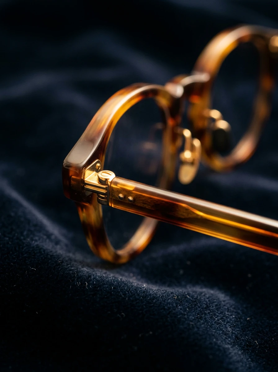 Monture tendance en gros plan