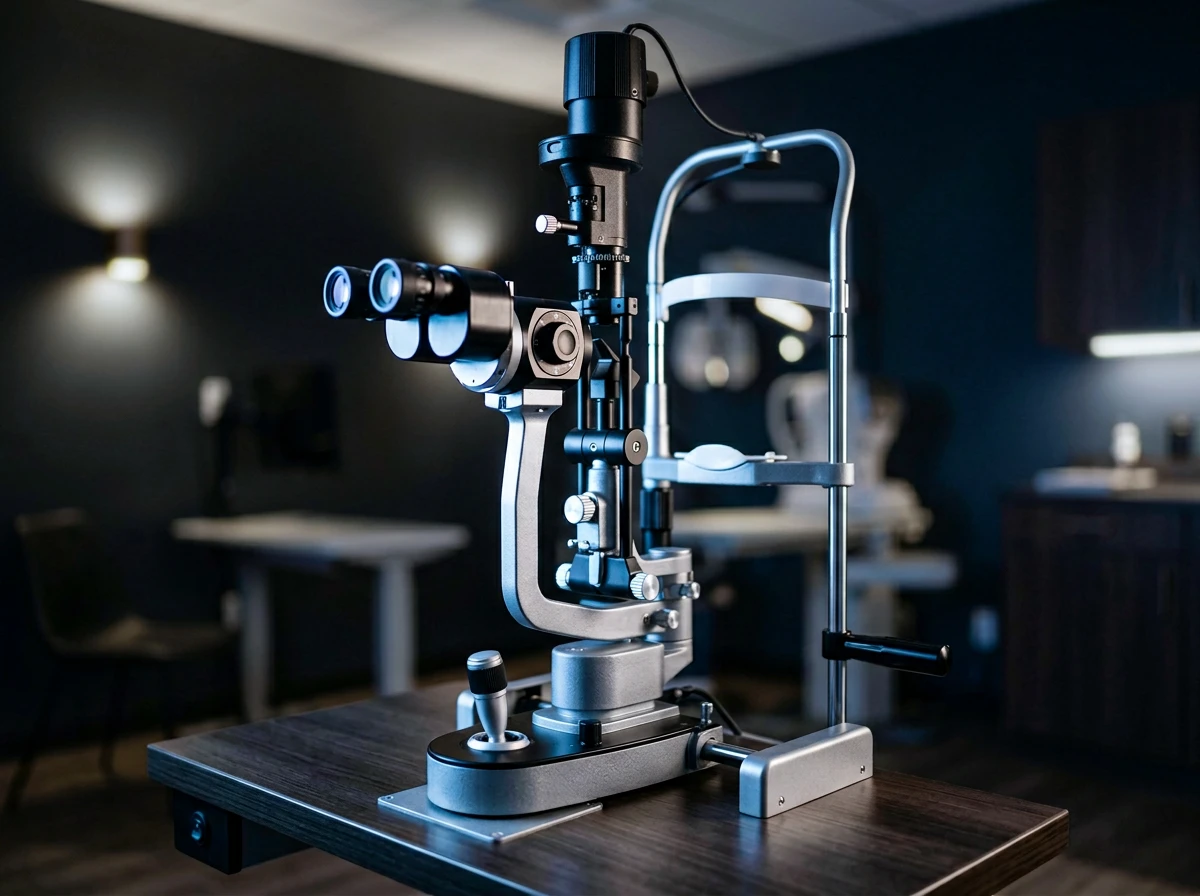 Examen de vue professionnel dans un cabinet moderne